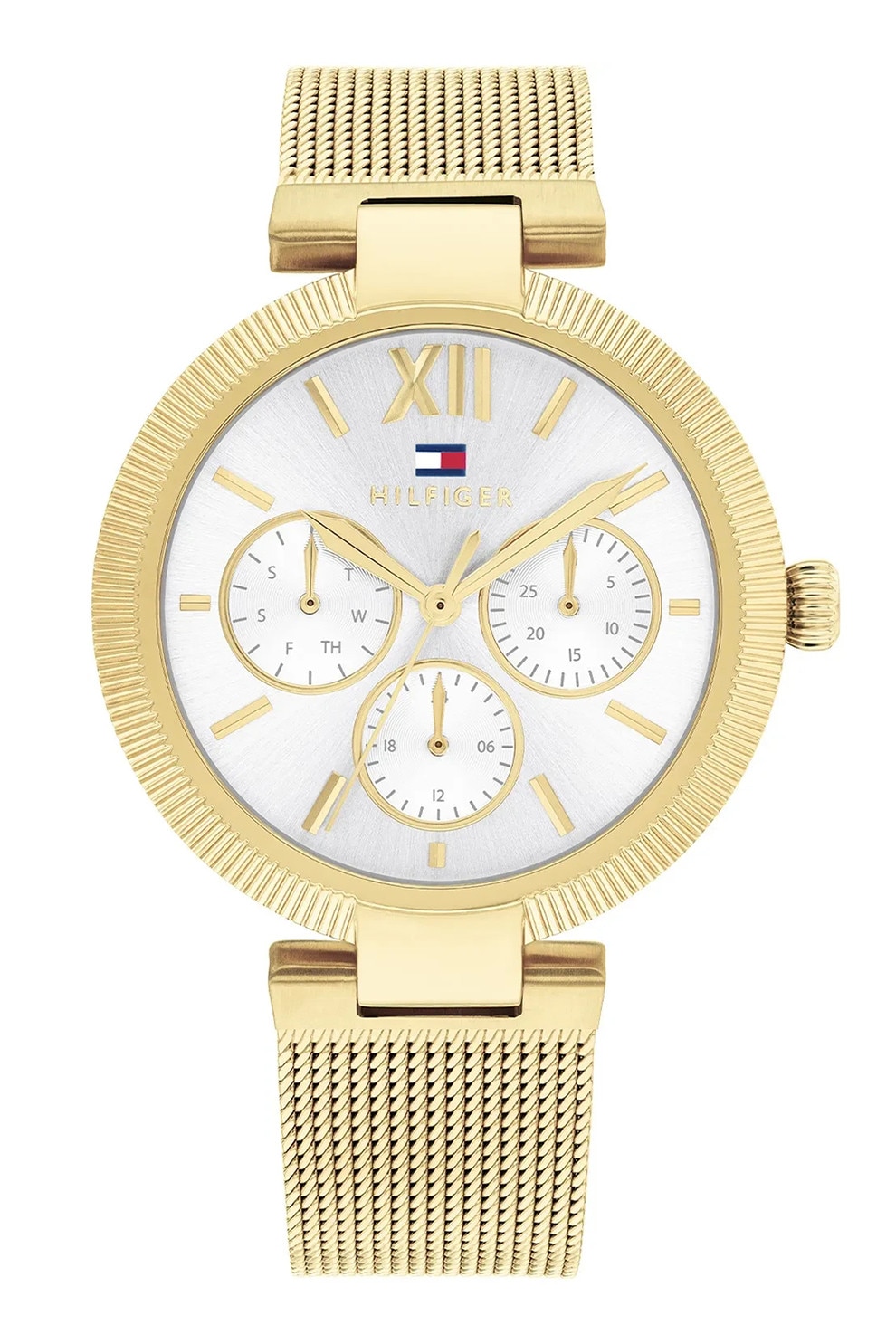 Tommy Hilfiger, Ceas din otel inoxidabil, Auriu - eMAG.ro