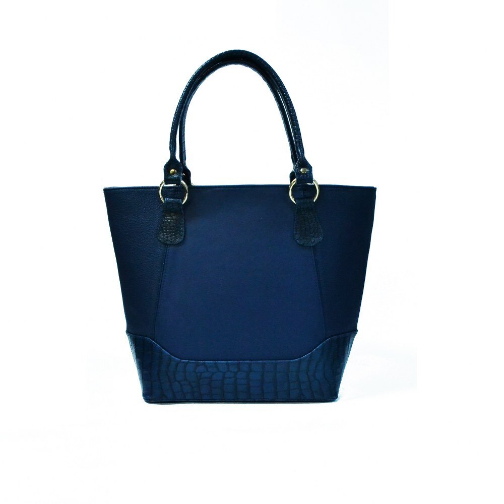 Geanta dama,Zea,piele naturala,blue