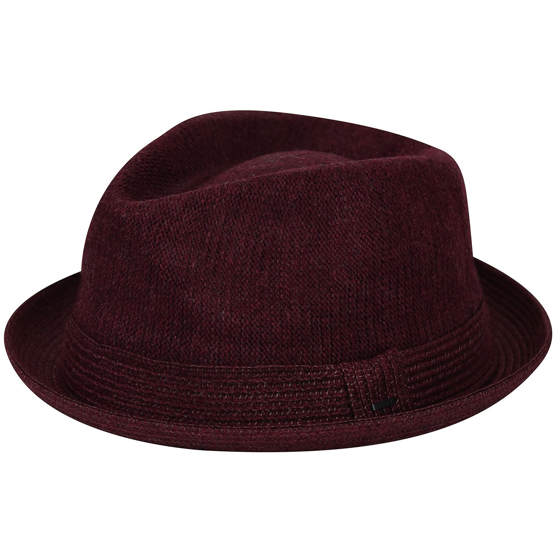 Palarie Bailey of Hollywood Stokes Trilby Burgundy, L