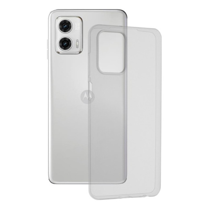 Husa Spate Upzz Ultra Slim Compatibila Cu Motorola Moto G53 - Transparent