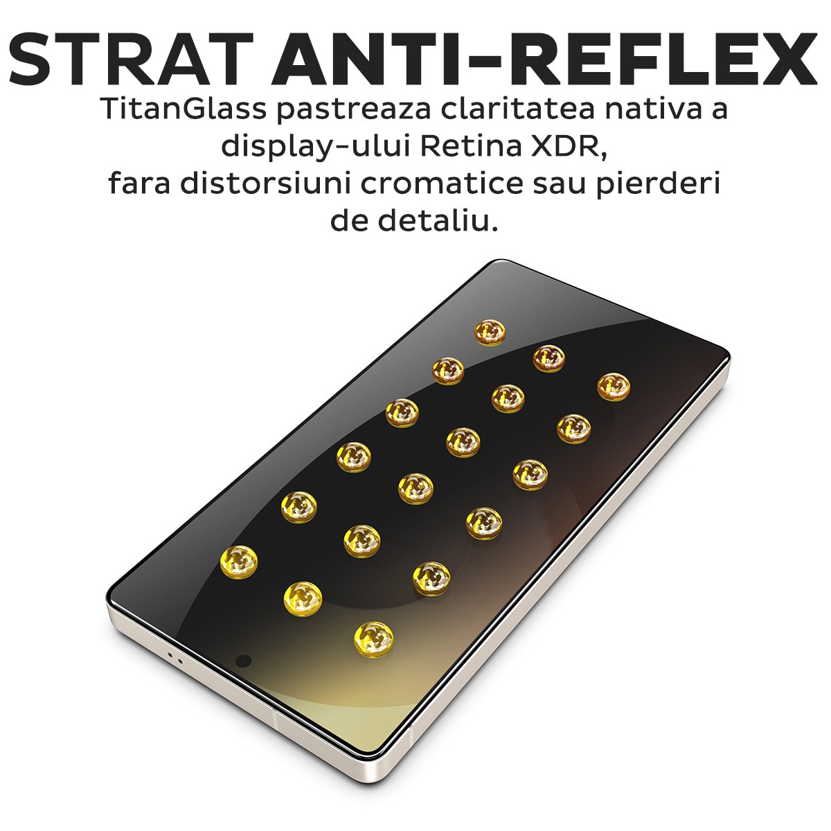 Pachet 2 buc Folie Sticla Privacy pentru Samsung Galaxy S25 Ultra Daden TitanGlass, Kit de instalare usoara si rapida cu dispozitiv de potrivire automata, Protectie Profesionala, Ultra Rezistenta