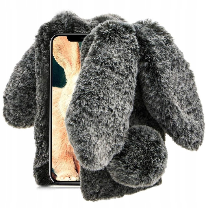 Husă pentru telefon, IepURAs, plastic, gri, compatibil cu iPhone 11 Pro