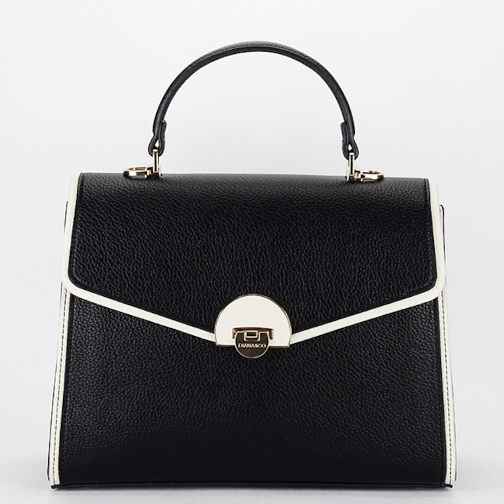 DIANA&CO DHJ730-3 чанта с 11 броя, Черен, 22x29x11 см