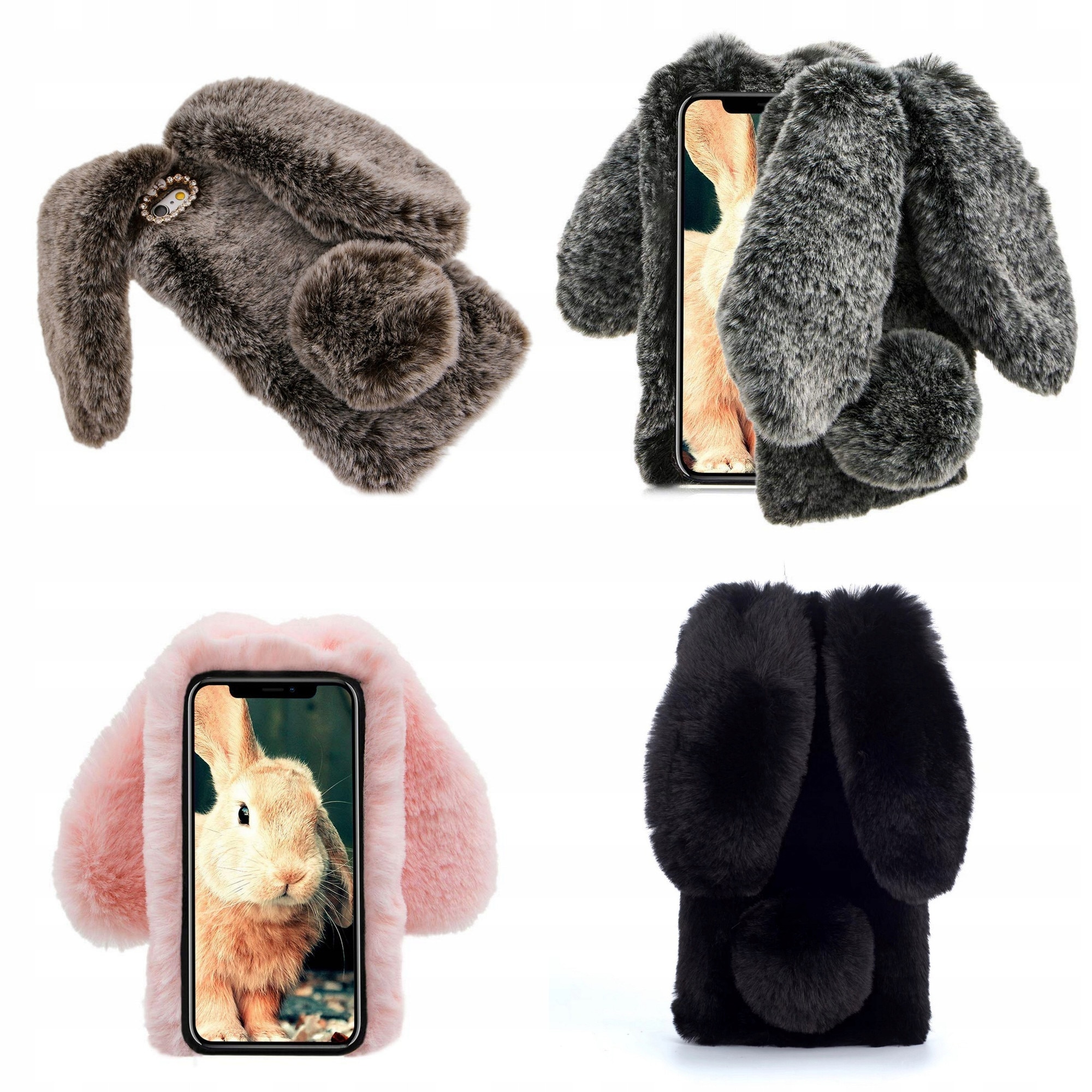 Husă pentru telefon, IepURAs, plastic, gri, compatibil cu iPhone 11 Pro