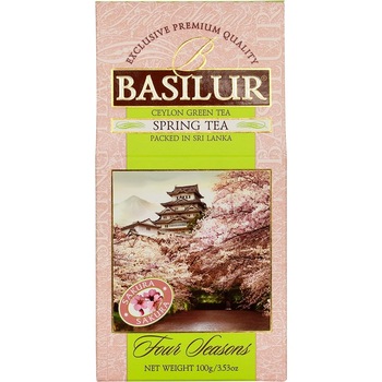 Ceai verde Basilur Spring Tea, 100 gr, refill Ceai verde Basilur Spring Tea, 100 gr, refill