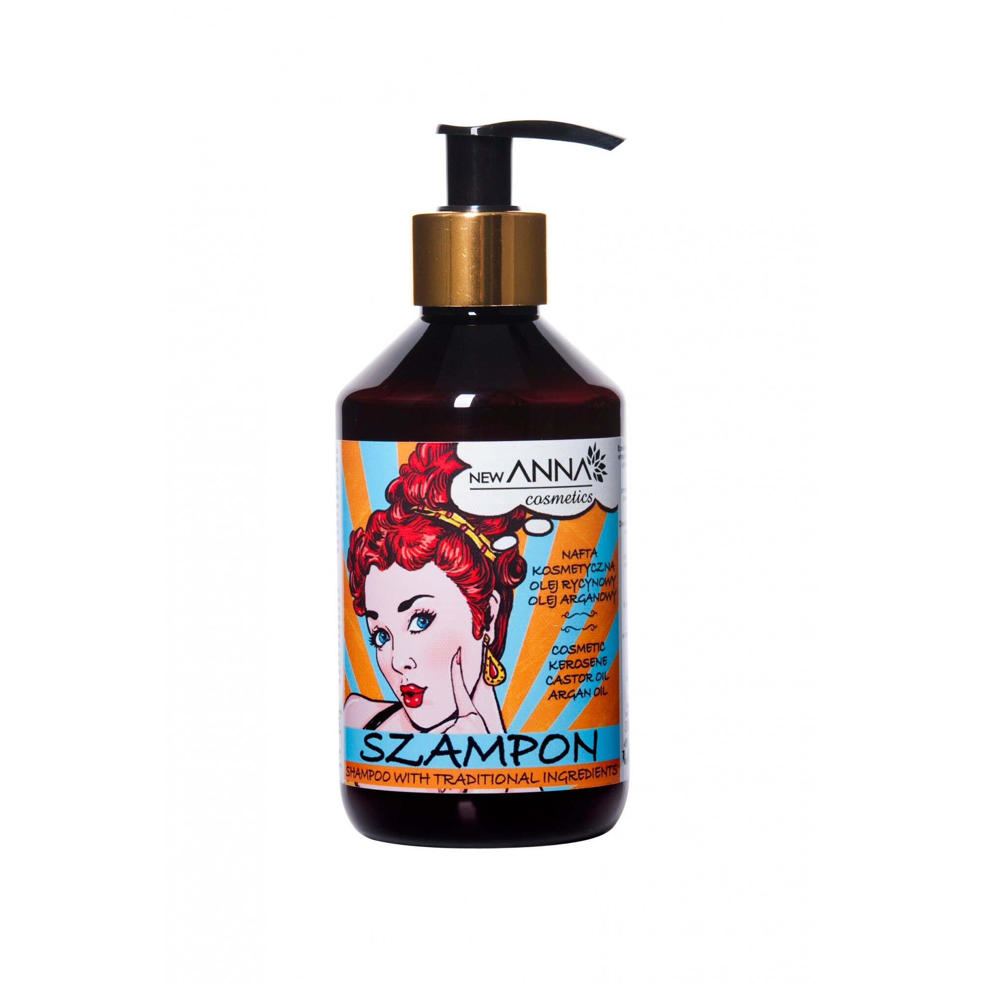 Sampon traditional cu ulei de argan , ulei ricin si kerosen cosmetic 300 ml