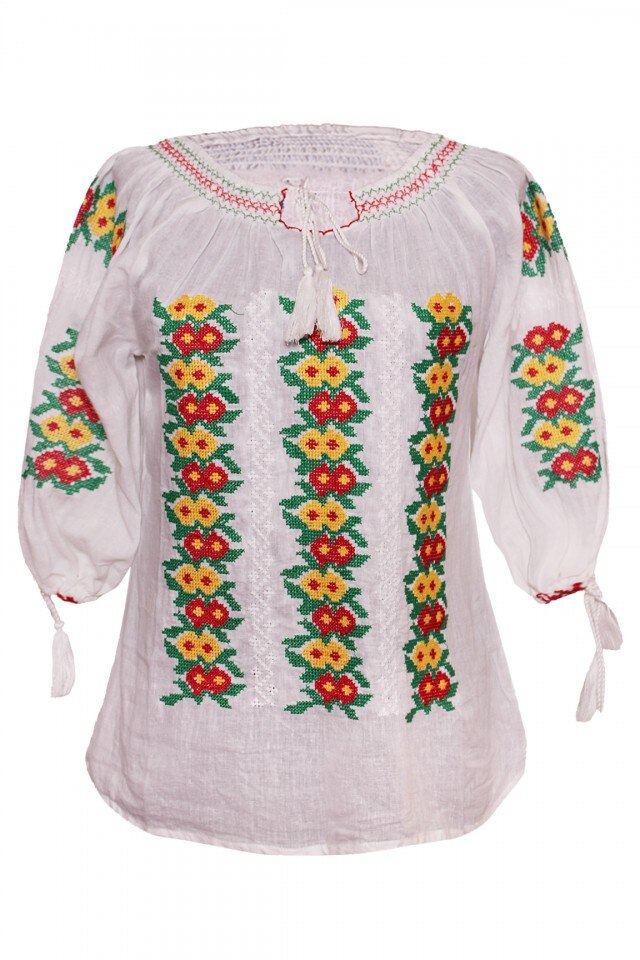 Bluza dama tip ie, Alb, DAL2557