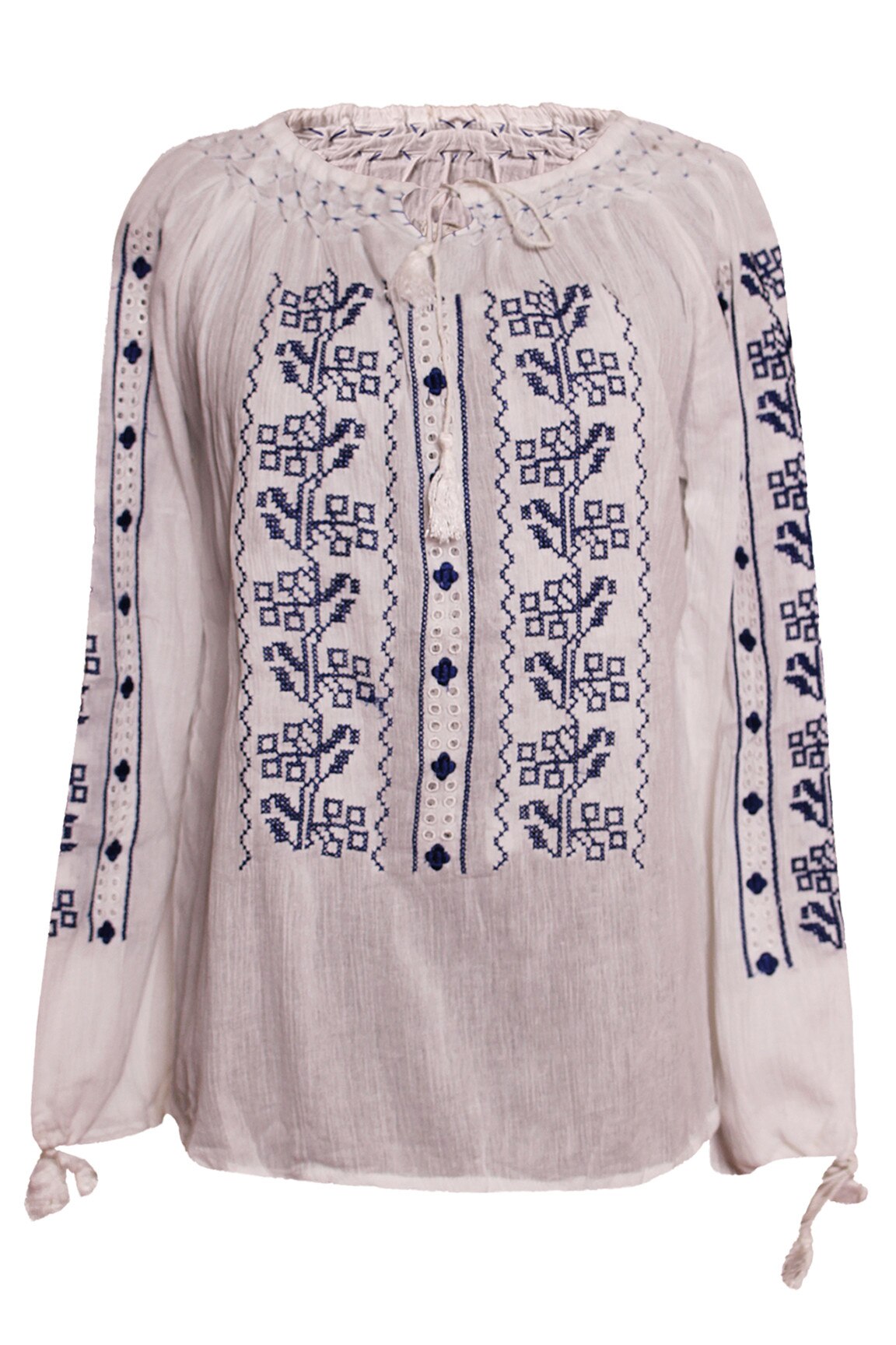 Bluza dama tip ie, Alb, DAL2565