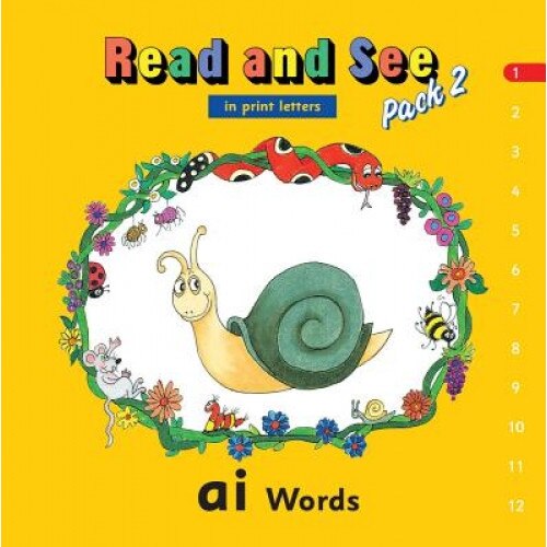 Jolly Phonics Read and See Pack 2 (in Print Letters), Sara Wernham (Author)