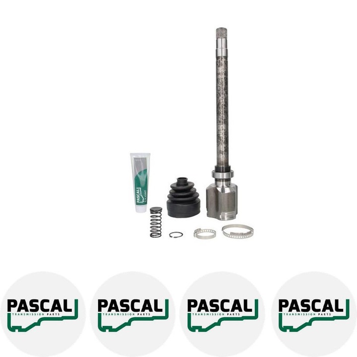 Cap planetara Set articulatie FIAT GRANDE PUNTO (199_) 1.2 LPG (199BXA1A, 199AXA1A) 199 A4.000 2008/06 - 2012/12 KW 51 CP 69 CMC 1242, Pascal G8F006PC, 4x Stickere