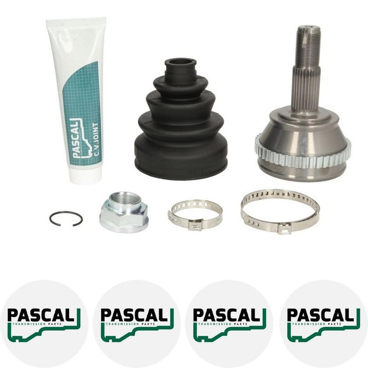 Cap planetara Set articulatie FIAT TEMPRA S.W. (159_) 1.9 TD (159.AI, 159.BI, 159.CU, 159.AU) 160 A6.000, 160 D1.000 1991/07 - 1995/02 KW 66 CP 90 CMC 1929, Pascal G1F029PC, 4x Stickere