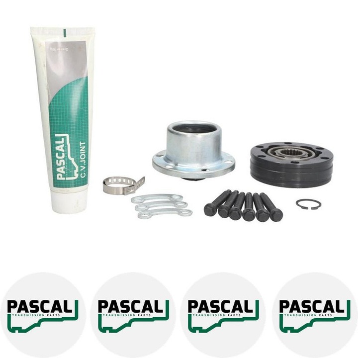 Cap planetara Set articulatie SUZUKI GRAND VITARA II (JT, TE, TD) 2.0 All-wheel Drive (JB420) J20A 2007/07 - 2010/02 KW 95 CP 129 CMC 1995, Pascal G78011PC, 4x Stickere