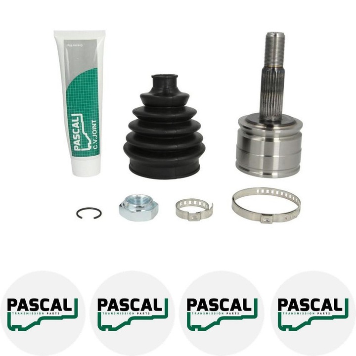 Cap planetara Set articulatie SMART FORFOUR (454) 1.1 (454.030) M 134.910 2004/01 - 2006/06 KW 55 CP 75 CMC 1124, Pascal G1M009PC, 4x Stickere