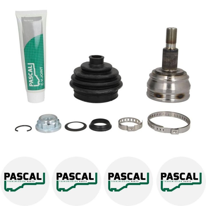 Cap planetara Set articulatie VW GOLF V (1K1) 1.4 16V BCA 2003/10 - 2006/05 KW 55 CP 75 CMC 1390, Pascal G1W007PC, 4x Stickere