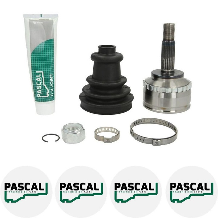 Cap planetara Set articulatie RENAULT KANGOO Express (FC0/1_) 1.2 (FC1A) D7F 710, D7F 722, D7F 744, D7F 766, D7F 764 1998/07 - 2001/07 KW 44 CP 60 CMC 1149, Pascal G1R025PC, 4x Stickere