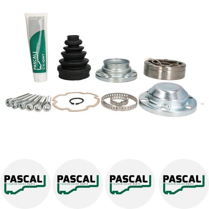 Cap planetara Set articulatie VW MULTIVAN T5 (7HM, 7HN, 7HF, 7EF, 7EM, 7EN) 1.9 TDI BRS 2006/01 - 2009/11 KW 75 CP 102 CMC 1896, Pascal G7W033PC, 4x Stickere