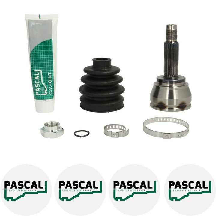 Cap planetara Set articulatie FORD FIESTA II (FBD) 1.1 (FBD) GSH 1986/05 - 1989/02 KW 36 CP 49 CMC 1117, Pascal G1G001PC, 4x Stickere