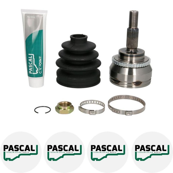 Cap planetara Set articulatie RENAULT MEGANE I Cabriolet (EA0/1_) 2.0 16V (EA0H) F7R 714, F7R 710 1996/10 - 1999/11 KW 108 CP 147 CMC 1998, Pascal G1R033PC, 4x Stickere