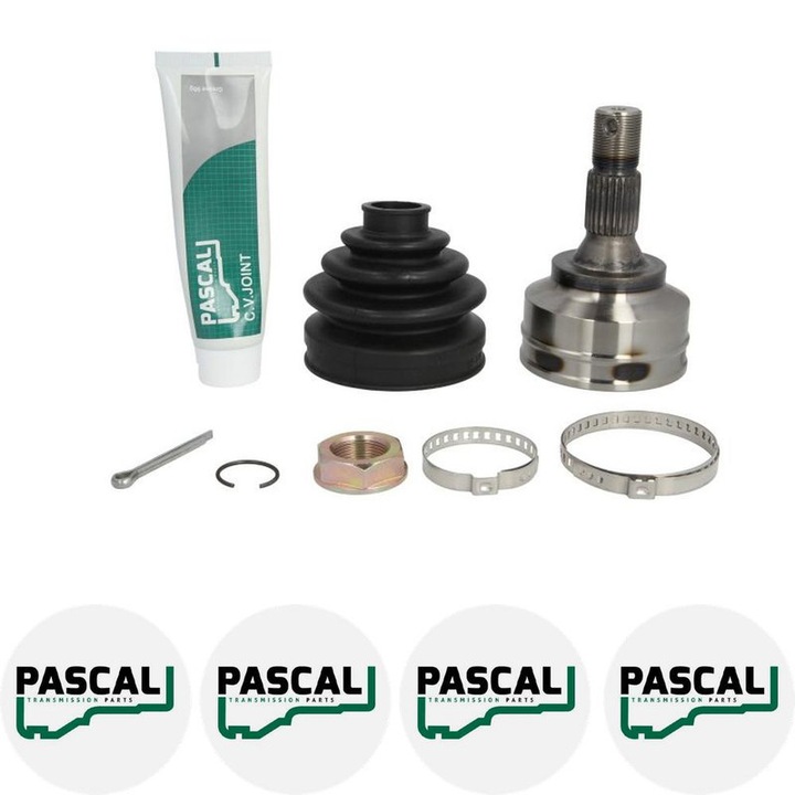 Cap planetara Set articulatie PEUGEOT PARTNER Platform/Chassis 1.6 HDi 16V 9HX (DV6AUTED4), 9HS (DV6TED4BU) 2009/01 - n/a KW 66 CP 90 CMC 1560, Pascal G1C022PC, 4x Stickere