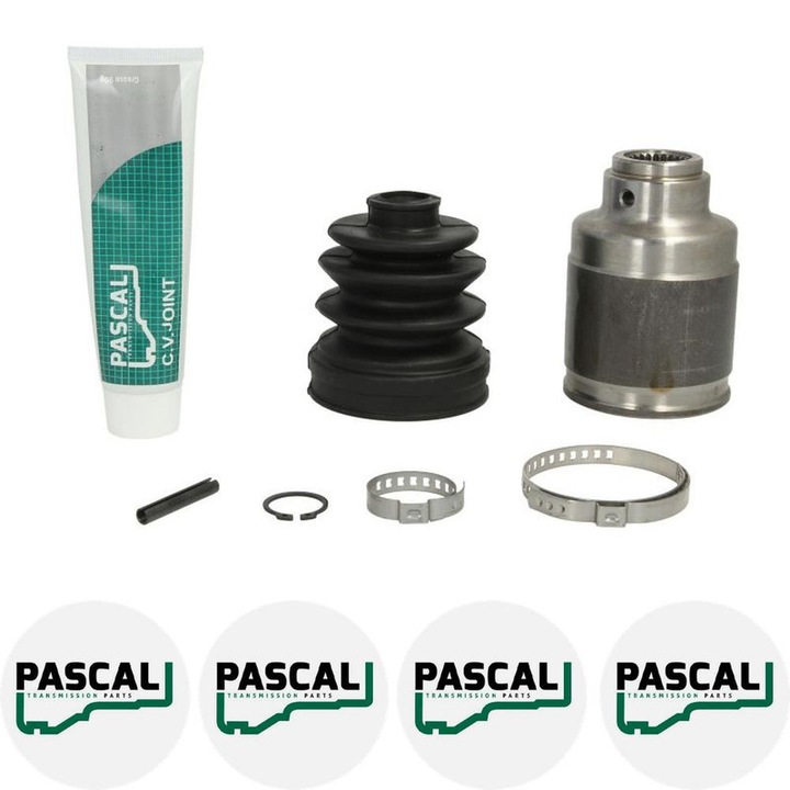 Cap planetara Set articulatie SUBARU IMPREZA Estate (GF) 2.0 i 16V AWD (GF8) EJ20E, EJ201 1998/06 - 2000/12 KW 92 CP 125 CMC 1994, Pascal G77007PC, 4x Stickere