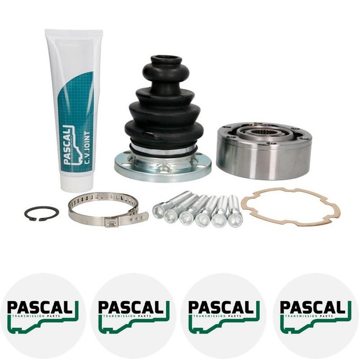 Cap planetara Set articulatie FENDT 300 308 FARMER BF 4M 1012, TD 226-4, TD 226 B-4 1993/01 - 2001/12 KW 63 CP 86 CMC 4160, Pascal G1H002PC, 4x Stickere