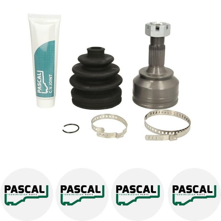 Cap planetara Set articulatie CITROEN C4 I Saloon 1.6 16V NFU (TU5JP4) 2006/07 - 2011/07 KW 80 CP 109 CMC 1587, Pascal G1P021PC, 4x Stickere