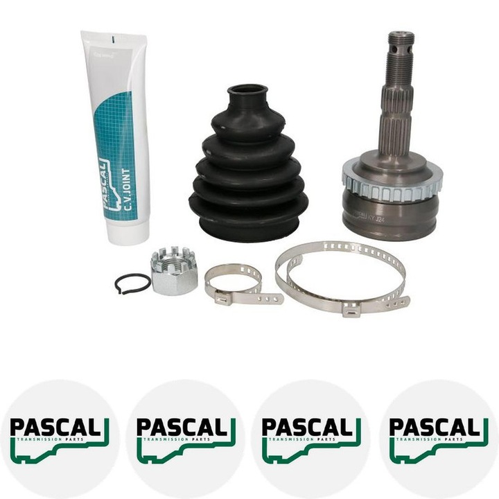 Cap planetara Set articulatie OPEL CORSA C Hatchback Van (X01) 1.2 16V (F08, W5L) Z 12 XE 2000/09 - 2003/07 KW 55 CP 75 CMC 1199, Pascal G1X007PC, 4x Stickere