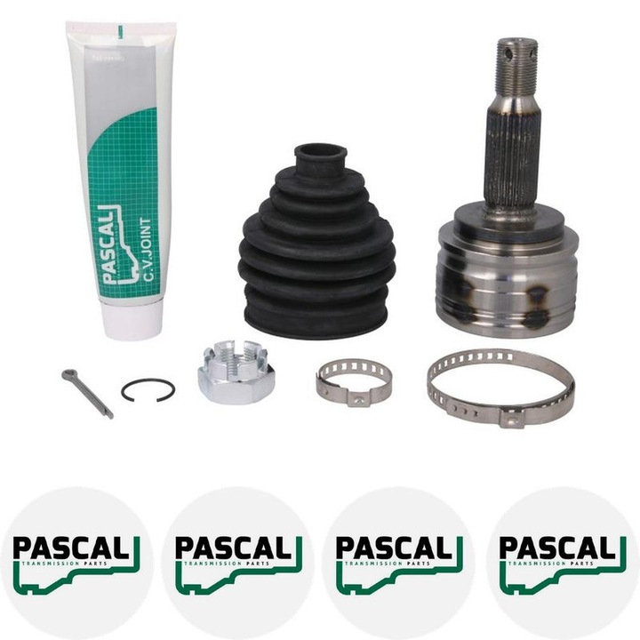 Cap planetara Set articulatie MITSUBISHI LANCER VIII (CY_A, CZ_A) 1.5 4A91 2008/06 - n/a KW 80 CP 109 CMC 1499, Pascal G15059PC, 4x Stickere