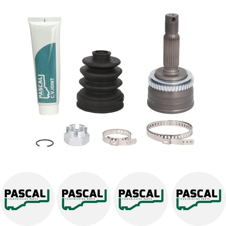Cap planetara Set articulatie HYUNDAI ACCENT II (LC) 1.5 CRDi D3EA 2002/04 - 2005/11 KW 60 CP 82 CMC 1493, Pascal G10541PC, 4x Stickere