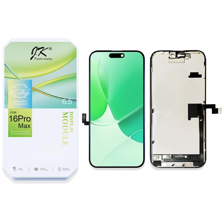 Display touchscreen JK IN-CELL FHD pentru Apple iPhone 16 Pro MAX