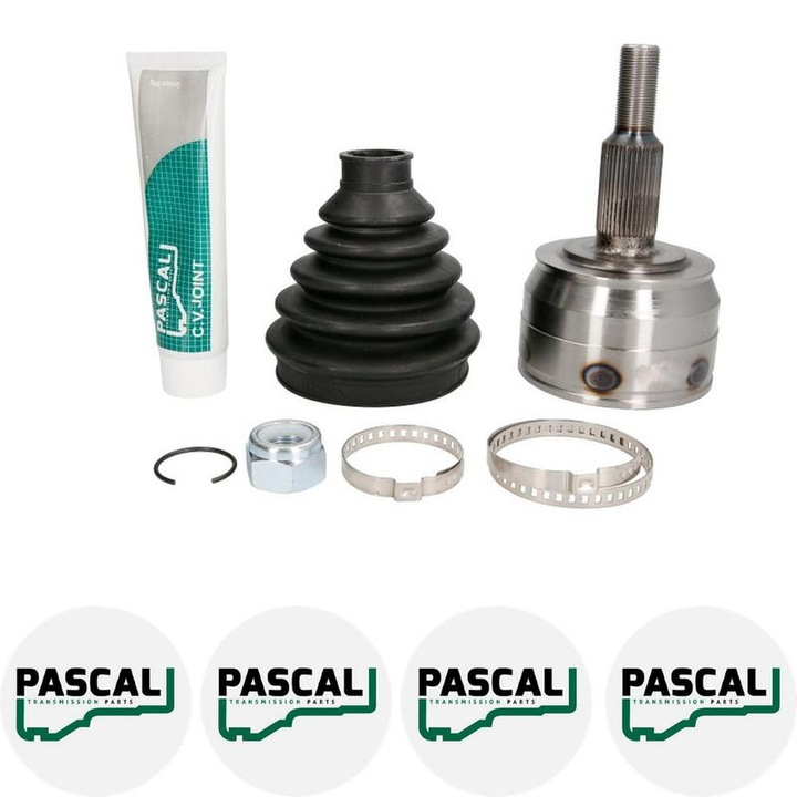 Cap planetara Set articulatie VW TRANSPORTER T5 Platform/Chassis (7JD, 7JE, 7JL, 7JY, 7JZ, 7F 2.0 TDI 4motion CAAE, CCHB 2010/05 - 2015/08 KW 100 CP 136 CMC 1968, Pascal G1W051PC, 4x Stickere