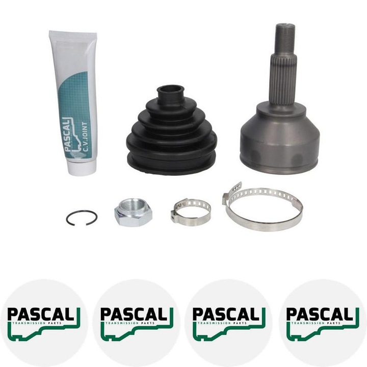 Cap planetara Set articulatie FORD MONDEO III Saloon (B4Y) 2.0 16V DI / TDDi / TDCi D5BA, SDBA 2000/10 - 2007/03 KW 66 CP 90 CMC 1998, Pascal G1G026PC, 4x Stickere