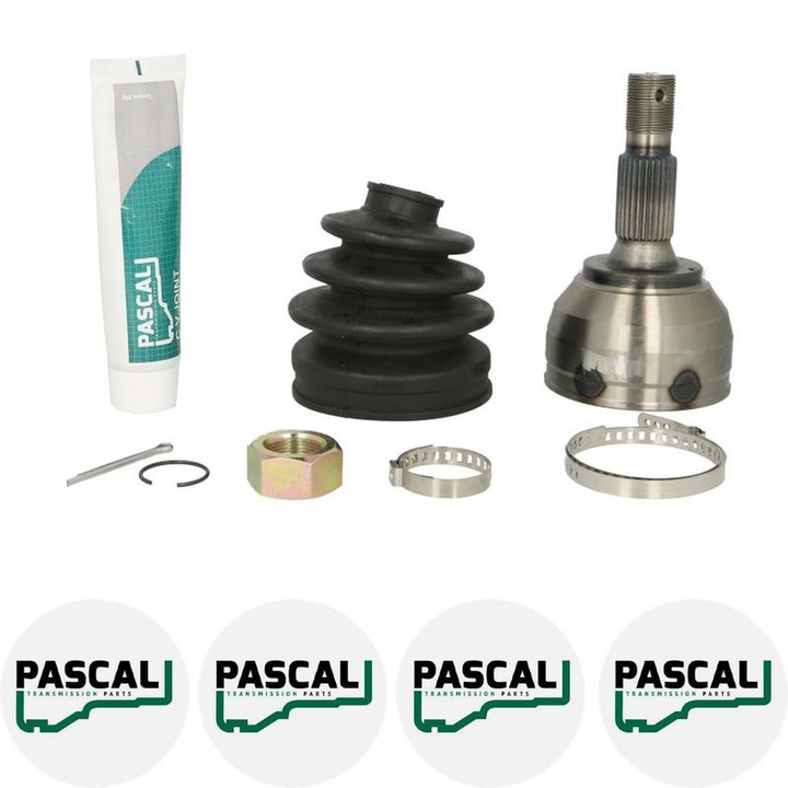 Cap planetara Set articulatie CITROEN C5 III (RD_) 2.0 HDi (RDRHD8, RDRHDJ, RDRHR8, RDRHRJ) RHR (DW10BTED4), RHF (DW10BTED4), RHD (DW10CTED4) 2008/02 - 2014/06 KW 100 CP 136 CMC 1997, Pascal G1C027PC, 4x Stickere