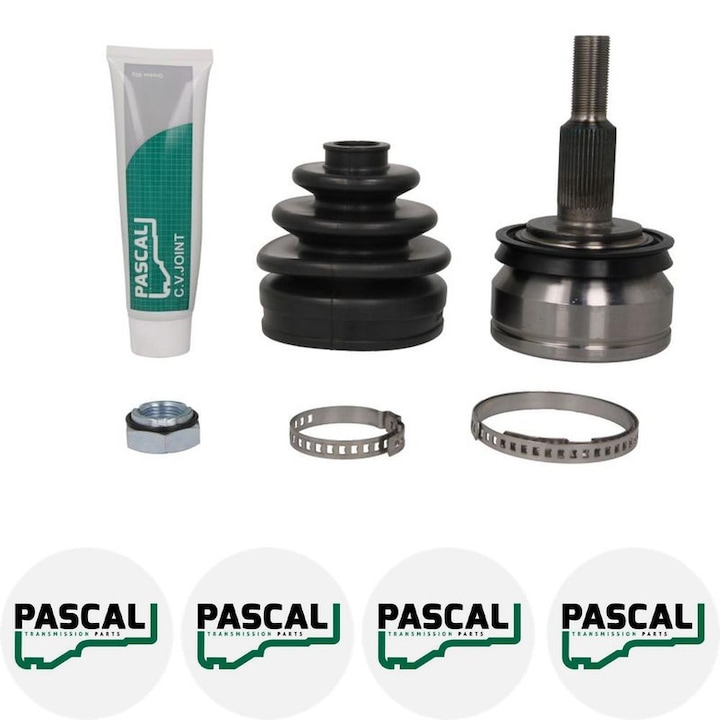 Cap planetara Set articulatie VW CALIFORNIA T5 Camper (7EC, 7EF, 7EG, 7HF, 7HC) 2.0 TDI CAAB 2009/09 - 2015/08 KW 75 CP 102 CMC 1968, Pascal G1W033PC, 4x Stickere