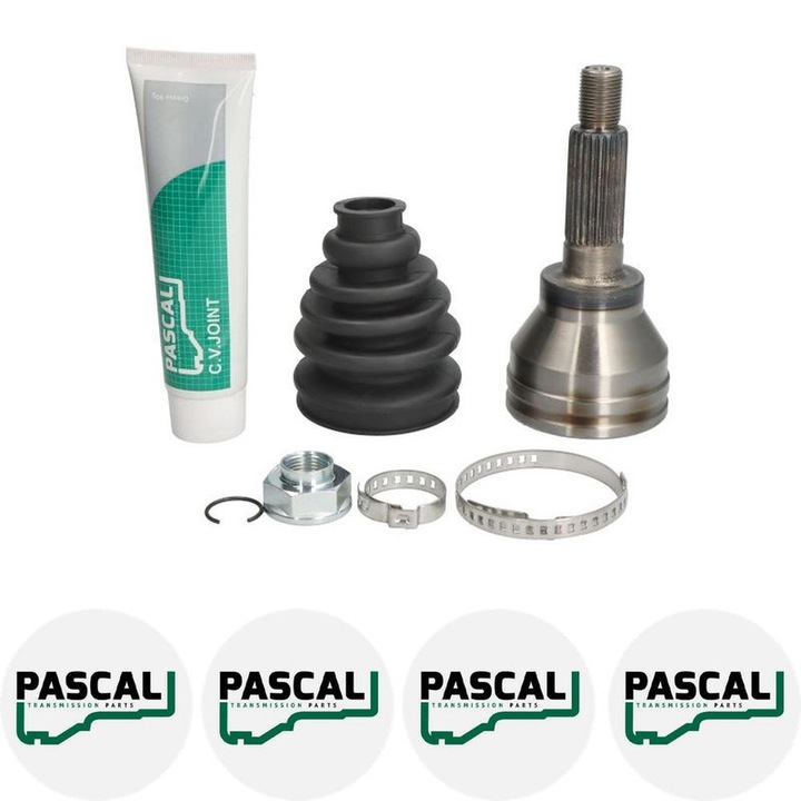 Cap planetara Set articulatie SUZUKI SX4 (EY, GY) 1.6 VVT 4x4 (RW416) M16A 2006/06 - n/a KW 79 CP 107 CMC 1586, Pascal G1F071PC, 4x Stickere