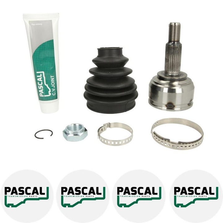 Cap planetara Set articulatie RENAULT SCENIC II (JM0/1_) 1.4 (JM0B, JM0H, JM1A) K4J 730, K4J 740, K4J 770 2003/06 - 2008/11 KW 72 CP 98 CMC 1390, Pascal G1R045PC, 4x Stickere