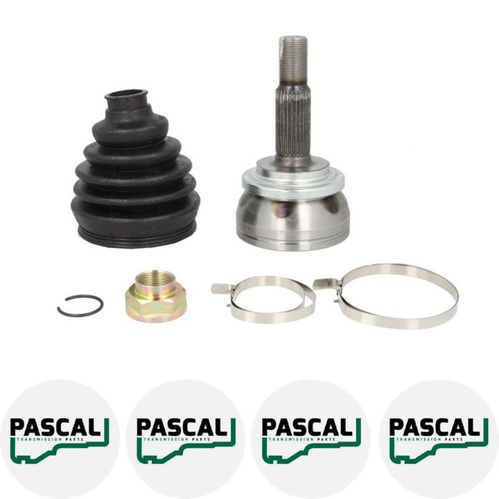 Cap planetara Set articulatie TOYOTA COROLLA Saloon (_E21_) 1.8 VVTi Hybrid (ZWE211) 2ZR-FXE 2019/02 - n/a KW 90 CP 122 CMC 1798, Pascal G12120PC, 4x Stickere