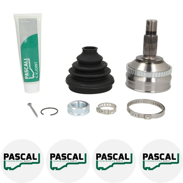 Cap planetara Set articulatie PEUGEOT 406 (8B) 2.0 HDi 110 RHZ (DW10ATED), RHS (DW10ATED) 2001/08 - 2004/05 KW 79 CP 107 CMC 1997, Pascal G1C004PC, 4x Stickere