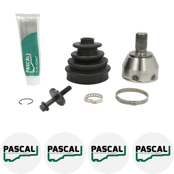 Cap planetara Set articulatie FORD TRANSIT V363 Bus (FAD, FBD) 2.0 EcoBlue P0FA 2021/10 - n/a KW 110 CP 150 CMC 1995, Pascal G1G027PC, 4x Stickere