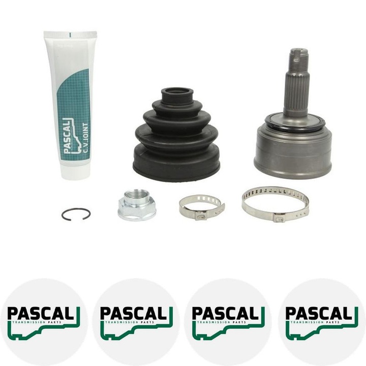 Cap planetara Set articulatie ACURA INTEGRA Hatchback 1.6 i D16A8 1985/01 - 1990/12 KW 88 CP 120 CMC 1590, Pascal G14016PC, 4x Stickere