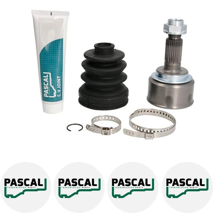 Cap planetara Set articulatie HONDA JAZZ III (GE_, GG_, GP_, ZA_) 1.3 i (GE6, GG3, GG6) L13Z2, L13Z1, L13A 2008/07 - n/a KW 73 CP 100 CMC 1339, Pascal G14071PC, 4x Stickere