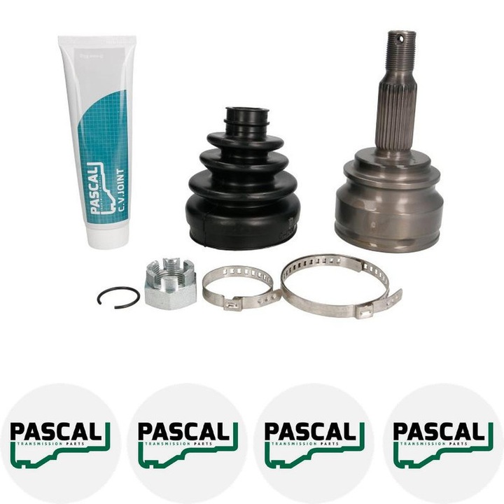 Cap planetara Set articulatie MITSUBISHI LANCER VIII Sportback (CX_A) 1.8 (CX3A) 4B10 2008/06 - n/a KW 105 CP 143 CMC 1798, Pascal G15057PC, 4x Stickere