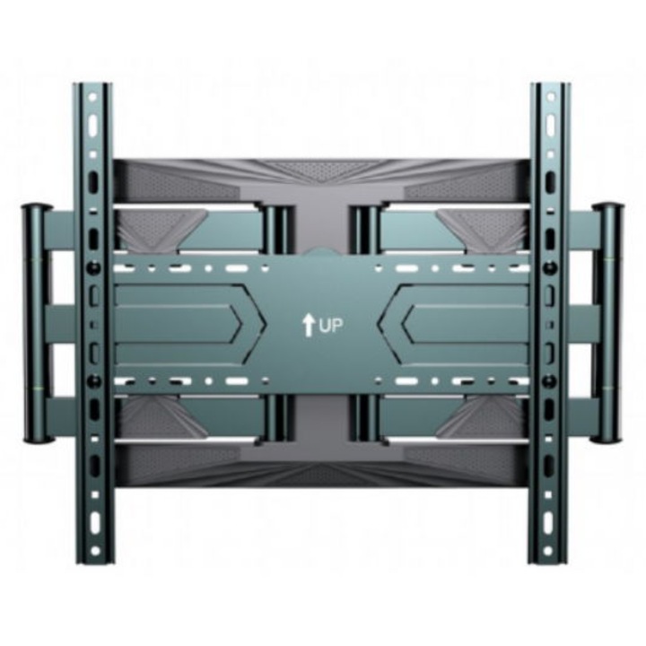 Стенна скоба Gembird, WM-80ST-01, 40"-80", 50 кг, черна