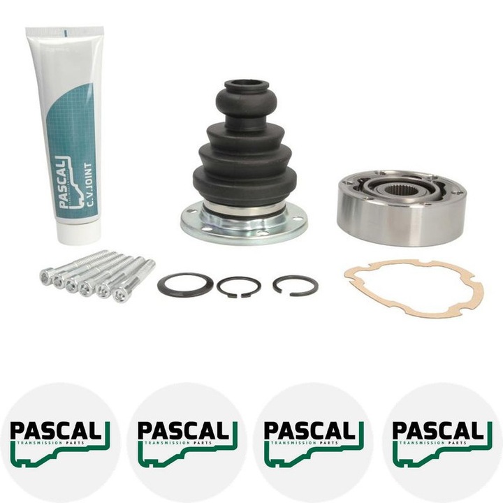 Cap planetara Set articulatie AUDI 100 C3 Avant (445, 446) 1.8 quattro SH 1986/08 - 1990/07 KW 65 CP 88 CMC 1781, Pascal G7A003PC, 4x Stickere