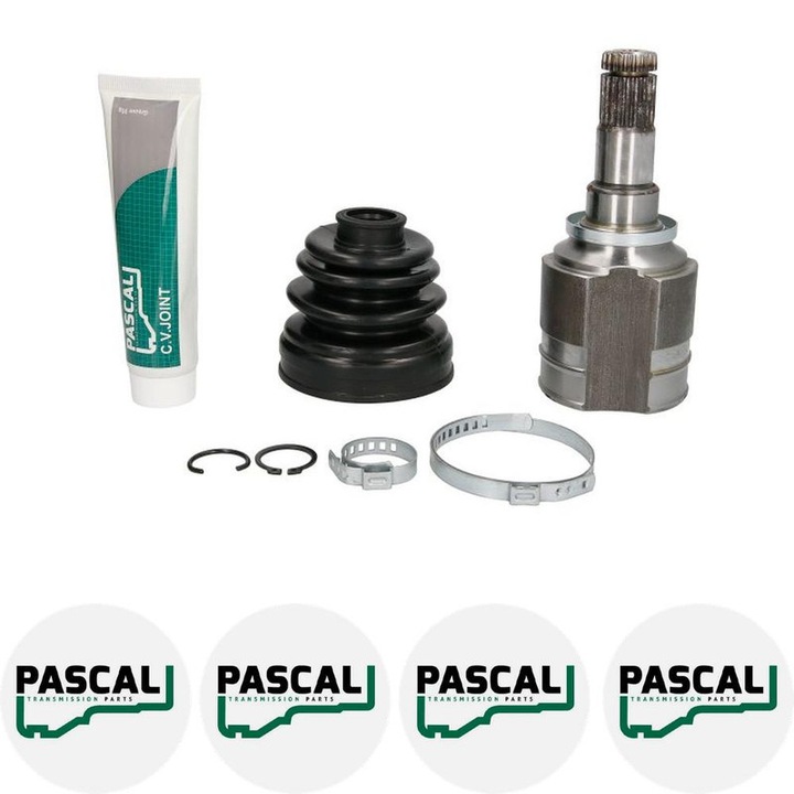 Cap planetara Set articulatie TOYOTA bB I (NCP3_) 1.5 (NCP31) 1NZ-FE 2000/03 - 2005/12 KW 80 CP 109 CMC 1497, Pascal G72027PC, 4x Stickere