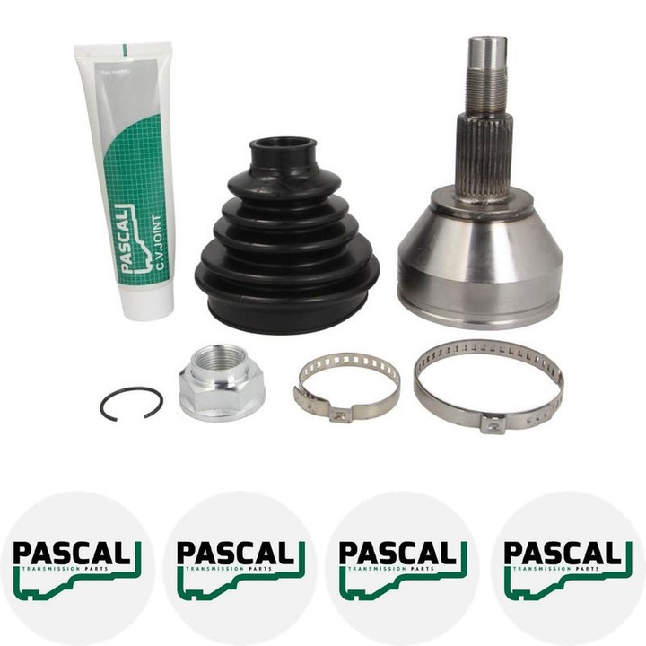 Cap planetara Set articulatie ALFA ROMEO BRERA (939_) 2.4 JTDM 20V (939DXD1B, 939DXM1B) 939 A9.000 2007/05 - 2011/03 KW 154 CP 210 CMC 2387, Pascal G1D013PC, 4x Stickere