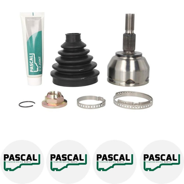 Cap planetara Set articulatie FORD KUGA I 2.0 TDCi 4x4 G6DG, UKDA 2008/03 - 2012/11 KW 100 CP 136 CMC 1997, Pascal G1G061PC, 4x Stickere