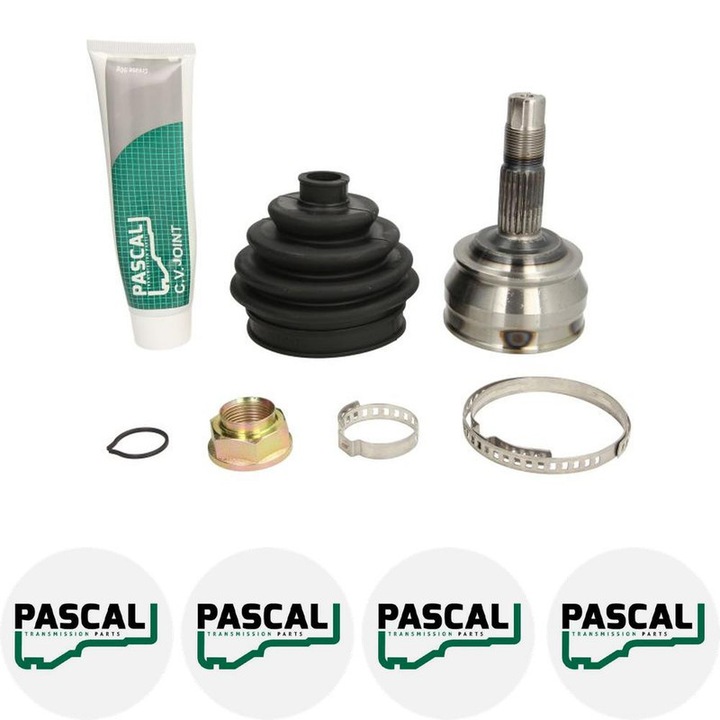 Cap planetara Set articulatie FIAT BRAVA (182_) 1.6 16V (182.BH) 182 A6.000 1995/10 - 2001/10 KW 66 CP 90 CMC 1581, Pascal G1F010PC, 4x Stickere