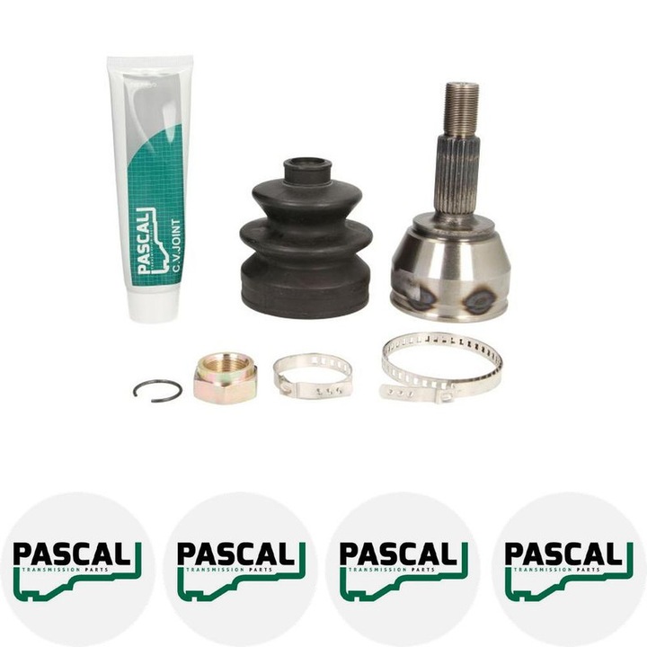 Cap planetara Set articulatie FORD FIESTA VI (CB1, CCN) 1.5 TDCi XVJB, XVJC 2015/05 - 2017/04 KW 70 CP 95 CMC 1499, Pascal G1G057PC, 4x Stickere