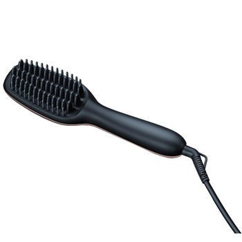 Perie de intins parul Beurer HS60, 45W, 120-200°C, acoperire ceramica, Negru Perie de intins parul Beurer HS60, 45W, 120-200°C, acoperire ceramica, Negru